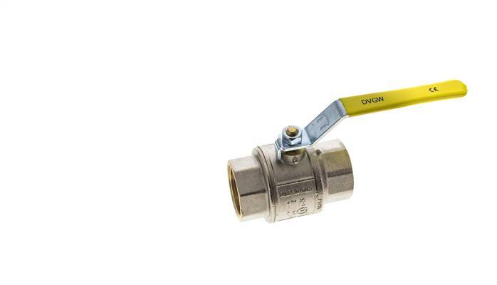 Rp 2 inch 2-Way Oxygen Brass Ball Valve PN 20