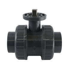 32mm 2-Way PVC Ball Valve ISO-Top Socket - 614 - VDL