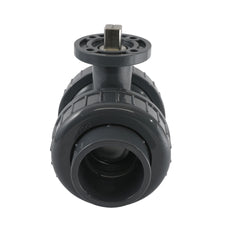 32mm 2-Way PVC Ball Valve ISO-Top Socket - 614 - VDL