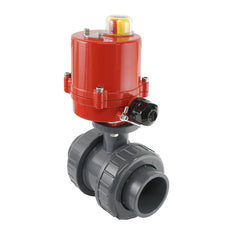 32mm 12V AC VDL 2-way PVC Electrical ball valve
