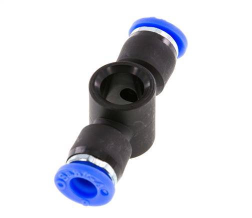 6mm T-Banjo Push-in Fitting PBT NBR Banjo bolt G1/8'' [5 Pieces]